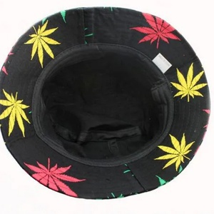 Chapeau Bob Réversible Unisexe avec Logo Personnalisé, Double Face, Large Bord, 100% Coton, Pêche, Plage, Hommes, Femmes, Motif Argyle, Dessin Animé, Feuille, Quatre - Product Image 3