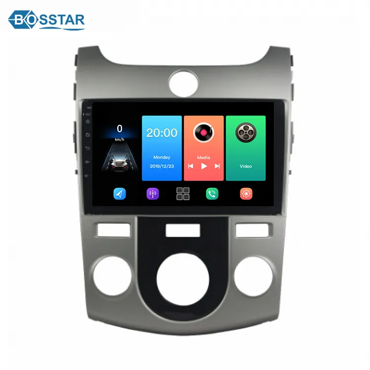 Bosstar Android Auto BT WIFI GPS DVD-Player GPS Navigation Stereo für Kia FORTE Cerato 2009 2010 2011