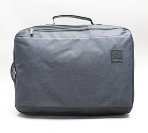 Fashion trendy Durable Polyester <b>lightweight</b> Two shoulder strap Black use business trip Laptop <b>Backpacks</b> for men - Product Image 4