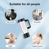 Nouveautés : Bouteille d'eau hydrogénée 1000 ml, portable, électrique, alcaline, pour le bureau et la maison