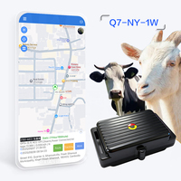 Rastreador GPS Profesional 4G LTE GLONASS GSM para Ganado en Tiempo Real con Geocerca, Almacenamiento en la Nube y Soporte de Software para PC, Resistente al Agua