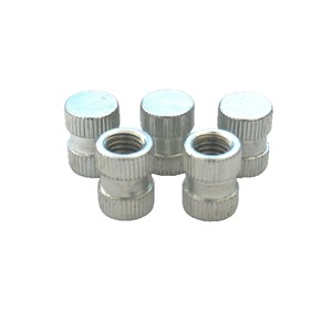 Écrous moletés sur mesure M4 M6 M8 M10 en acier au carbone métrique, zingués, anti-desserrage, anti-rouille, forgés à froid - Product Image 4