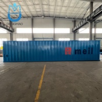 Station d'épuration compacte de 100 m³/jour pour le traitement des eaux usées de la transformation des produits de la mer, traitement de la saumure, anti-corrosion au Maroc