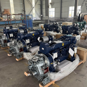 Motor Diésel Marino WP12 de <span class=keywords><strong>6</strong></span> Cilindros, 400HP, 4 Tiempos, Refrigerado por Agua, Arranque Eléctrico, Nuevo, con Garantía de 1 Año y Cumple con el Estándar de Emisiones - Product Image 3