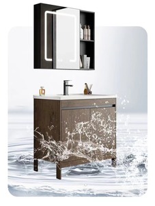 Ingrosso di Fabbrica Mobili <span class=keywords><strong>da</strong></span> Bagno a Terra Moderni con <span class=keywords><strong>Lavabo</strong></span> e Armadietto Impermeabile a Prezzo Conveniente - Product Image 3