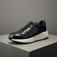 Chaussures de marche rétro pour hommes, haut de gamme, personnalisées, en cuir véritable, avec logo personnalisé, ODM OEM