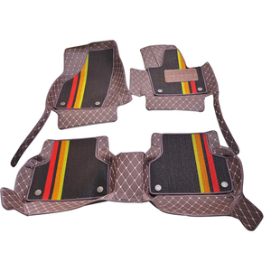 Tapis de sol de voiture double couche pour Citroën <span class=keywords><strong>C4</strong></span> <span class=keywords><strong>PICASSO</strong></span> 5 places 2009-2013 12 11 Tapis de sol auto personnalisés Accessoires intérieurs automobiles - Product Image 1
