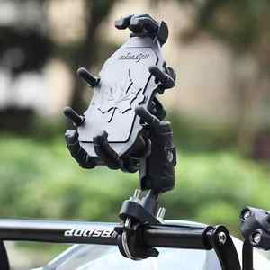 Soporte de Seguridad para Teléfono de Bicicleta, Motocicleta y Bicicleta Eléctrica con Cargador Inalámbrico de 15W y Cargador USB con Cable - Product Image 3