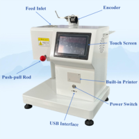 Medidor de Flujo de Fusión con Estructura Izquierda-Derecha DH-LR-VP con Control de Temperatura PID, Adecuado para Pruebas de Materiales PP/PE/ABS