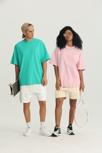 Camiseta de Manga Corta para Hombre y Mujer, de Alta Calidad, 100% Algodón, Ecológica, Casual, Estampada, Corte Holgado - Product Image 2
