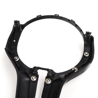   Kits intérieurs en fibre de carbone F80 M3 F82 F83 M4 F10 M5 F06 F12 F13 M6, options de garniture de volant personnalisées rouge, argent, bleu