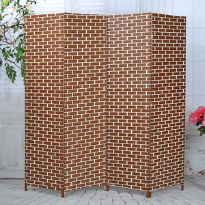 Divisorio per schermo privacy in legno massello curvo per interni semplicità - Product Image 6