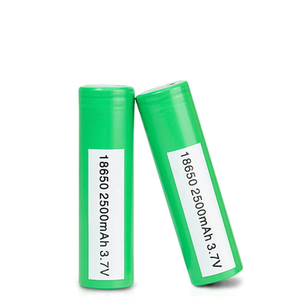 แบตเตอรี่ลิเธียมไอออนแบบชาร์จได้ 3.6V รุ่น 25R 18650 ความจุ 2500mAh แคโทด LiNiMnCoO2 ใช้งานได้ยาวนาน 500 รอบ สำหรับชุดแบตเตอรี่ 36V - Product Image 6