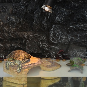 Bò Sát Hideout Hộp Nhựa Cây Thân Cây Ẩn Hang Động Hộp Rùa Môi Trường Sống Basking Nền Tảng Ẩn Hang Động Động Vật Nhỏ Rắn Bò Sát Ẩn - Product Image 6