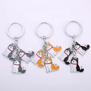 Porte-clés en métal promotionnels en gros, personnalisés avec impression émaillée, cadeau souvenir pour propriétaires d'animaux, avec motifs <span class=keywords><strong>Corgi</strong></span>, Caniche, <span class=keywords><strong>Berger</strong></span> <span class=keywords><strong>de</strong></span> Chine - Product Image 5