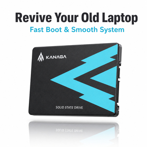 ฟื้นฟูแล็ปท็อปเก่าด้วย KANAGA 2.5 นิ้ว SATA III SSD 128GB 512GB ฮาร์ดดิสก์แบบโซลิดสเตทภายใน บูตเร็วสำหรับ <span class=keywords><strong>Windows</strong></span> <span class=keywords><strong>10</strong></span>/11 - Product Image 1