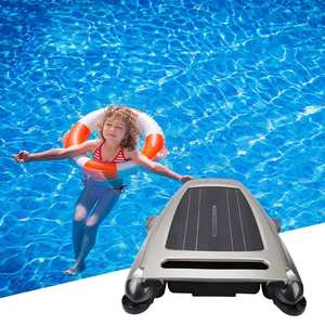 Máquina de Limpieza de Superficies de Piscinas Recargable Solar Glgw, Sistema de Limpieza de Piscinas, Robot Skimmer para Piscinas - Product Image 2