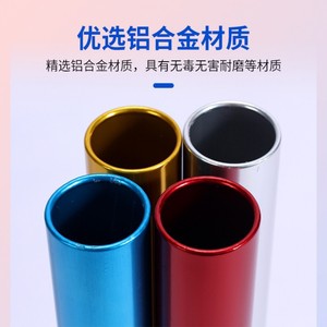 Aluminum Alloy Relay Baton 3.8cm Diameter Track And Field Equipment Signal Baton Single Piece Free Laser Engraving - Product Image 1