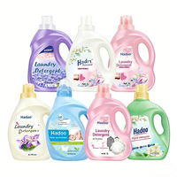 Détergent à lessive concentré écologique en gros de 2 L pour un nettoyage en profondeur des vêtements, emballage personnalisé