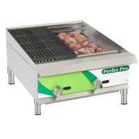 Barbecue au gaz professionnel avec brûleur à pierre de lave, 35 000 BTU