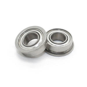 Roulements à billes à gorge profonde miniatures en acier inoxydable à grande vitesse, directement de l'usine - SMF85ZZ/RS avec bride et bandes latérales - Product Image 1