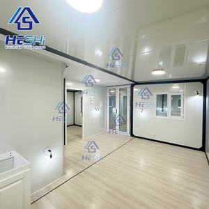 منزل جاهز للسكن من ألواح مسبقة الصنع بحاويات 20 و30 و40 قدمًا قابلة للتوسيع مع حمام خارجي - Product Image 6