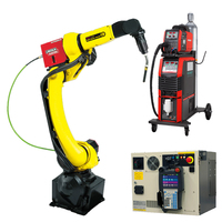 En stock, robot de soudage industriel FANUC ARC Mate 100iD, bras robotisé à 6 axes, charge utile de 25 kg, portée de 1831 mm pour le soudage MIG TIG