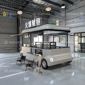 Fully Equipped Fast <strong>Food</strong> Truck Customized Concession Bubble Tea Cart Coffee Vending Cart <strong>Food</strong> Trailer - Product Image 4