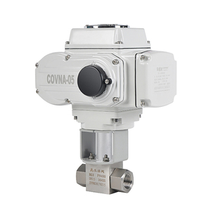 วาล์วบอลมอเตอร์ไฟฟ้า COVNA DN10 3/8 นิ้ว 2 ทาง 24V DC 5000PSI แรงดันสูง ผลิตจากสแตนเลส 316 - Product Image 3