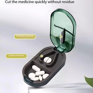 Portable Transparent Colorful Plastic 28 Compartments Independence Drawer Medicine case Pill Storage Box Per 4 Times a Day - Product Image 3