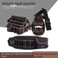 Porta attrezzi da rete portatile per la generazione di cinture da rete per posta in tessuto Oxford resistente all'usura in tela porta attrezzi