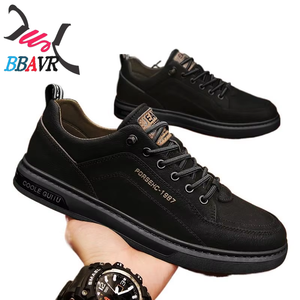 Zapatos Deportivos de Piel Sintética para Hombre 2025, Zapatillas Casuales de Moda Ligeras y Cómodas - Product Image 2