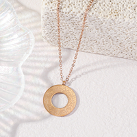Collar con Colgante de Acero Inoxidable con Ayat Al-Kursi, Joyería Islámica Musulmana, para Hombre y Mujer, Venta al por Mayor para Eid y Ramadán