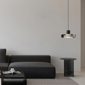 โคมไฟระย้าทรงสี่เหลี่ยมผืนผ้าสไตล์โมเดิร์นแบบนอร์ดิกโคมไฟระย้ากระจกดีไซน์สุดสร้างสรรค์จากอิตาลีสำหรับร้านอาหารบาร์ห้องนอนวิลล่า - Product Image 2