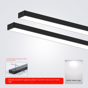 ไฟระย้า LED ติดกระจังหน้าสำนักงานแบบโมเดิร์นไฟแอลอีดีติดพื้นผิวโคมไฟระย้าแบบเส้นตรงสำหรับโรงแรมห้องนอนห้องยิมห้องเรียน - Product Image 3