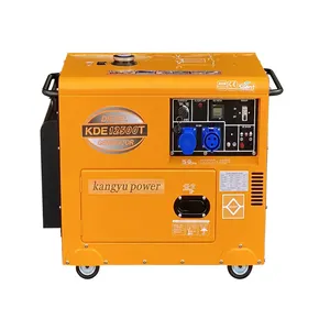 5kva 8 kva 10 kva 5kw功率柴油发电机发电空气柴油发电厂三相220v