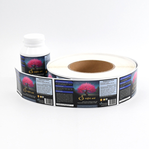 Étiquettes autocollantes personnalisées imperméables pour produits médicaux, étiquettes en rouleau pour compléments vitaminiques, pour l'emballage des bouteilles - Product Image 6