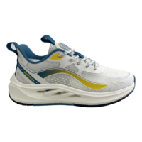 Chaussures de course décontractées blanches à coussin d'air de qualité supérieure pour hommes et femmes, nouvelle marque tendance, vente en gros