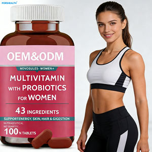 Cápsulas Multivitamínicas para Mulheres Adultas com Embalagem Personalizada, Suporte à Beleza, Suporte Completo Multisistêmico, Não OGM - Product Image 1