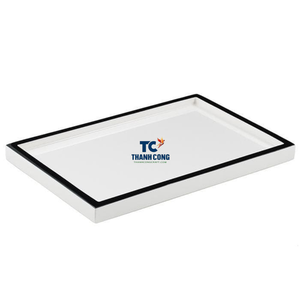 Plateaux de Laque MDF Meilleures Ventes Plateaux de Service en Laque MDF Plateau Décoratif en Bois pour la Décoration de la Maison Taille Personnalisée - Product Image 1