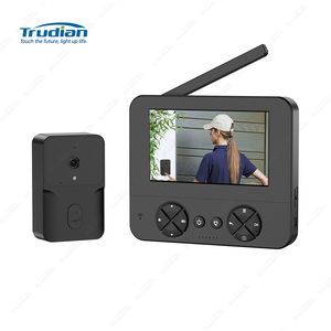 Thông minh video lổ nhìn trộm Door Camera Viewer Recorder <span class=keywords><strong>Motion</strong></span> <span class=keywords><strong>Sensor</strong></span> USA anh Canada Wireless Video Door Phone intercom chuông cửa hệ thống - Product Image 4