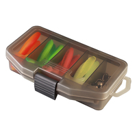 Ensemble de leurres souples Palmer de 33 pièces, 7 cm, à queue de pagaie, avec boîte et têtes plombées de 5 g