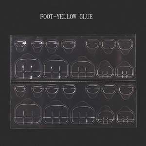 24 pièces/feuilles de colle en gel imperméable, autocollants transparents double face, autocollants pour <span class=keywords><strong>faux</strong></span> <span class=keywords><strong>ongles</strong></span>, extensions d'<span class=keywords><strong>ongles</strong></span>, bandes adhésives - Product Image 6