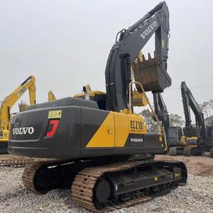 Excavatrice d'occasion Volvo EC210BLC numérique de 21 tonnes, modèle 2022, capacité de la benne de 1,1 m, garantie de 12 mois, prix bas - Product Image 4