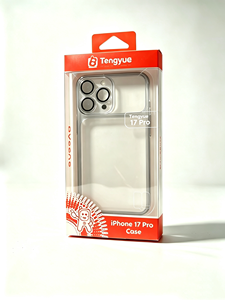 Caja Transparente para Empaque de Fundas de Teléfono, Caja de Almacenamiento para Exhibición de Fundas de Celular, Empaque Plegable Personalizado - Product Image 1