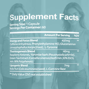 Toptan yardım ağırlık yönetimi iştah bastırıcı takviyesi diyet hapları enerji güçlendirici yağ yakıcı kilo zayıflama hapları - Product Image 3