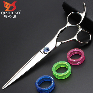 Nhật Bản Thép Không Gỉ Dog Grooming Kéo Phẳng Cắt Mỏng Shears Trên Và Dưới Kéo Uốn Vật Nuôi Kéo - Product Image 5