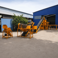 Presse à briques hydraulique RPT5-10, machine automatique de fabrication de briques, 300x150x100mm, 230x220x100mm, fabrication de briques