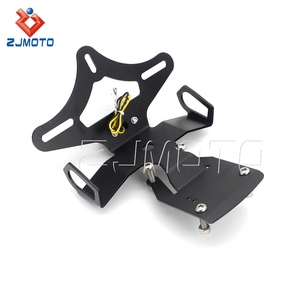 Para Kawasaki <span class=keywords><strong>Z900</strong></span> 2017-2019 Z 900 motocicleta titular de placa de licencia w/ LED Luz de cola ordenado placa de licencia soporte de guardabarros Eliminador - Product Image 4
