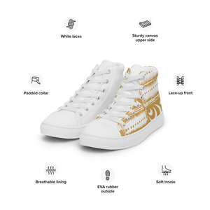 Scarpe alte in tela da uomo Abebe Shandy - Product Image 4